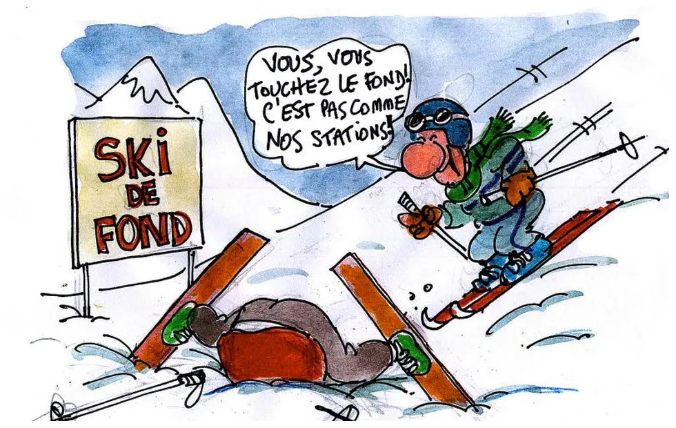 Stations de ski. premières neiges revigorantes le télégramme