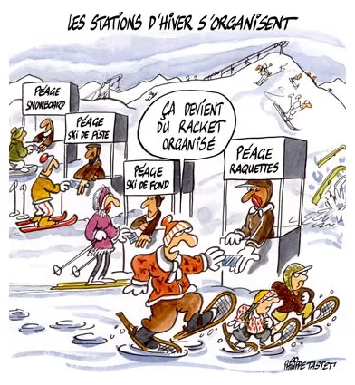 J'adore le français !: La montagne, le ski & l'hiver