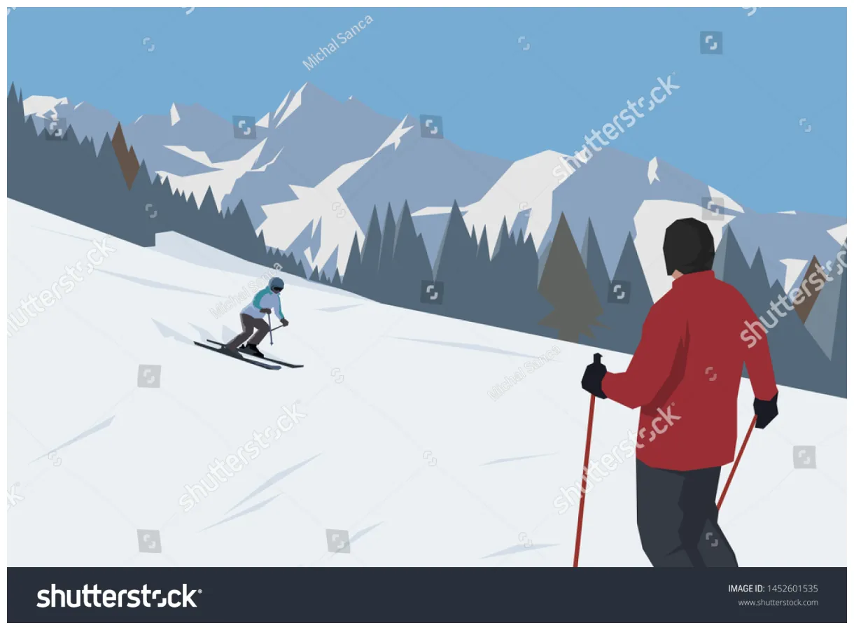 6 downhill skiier stock vectors, s & vector art shutterstock