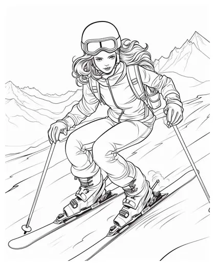 S printable coloring page