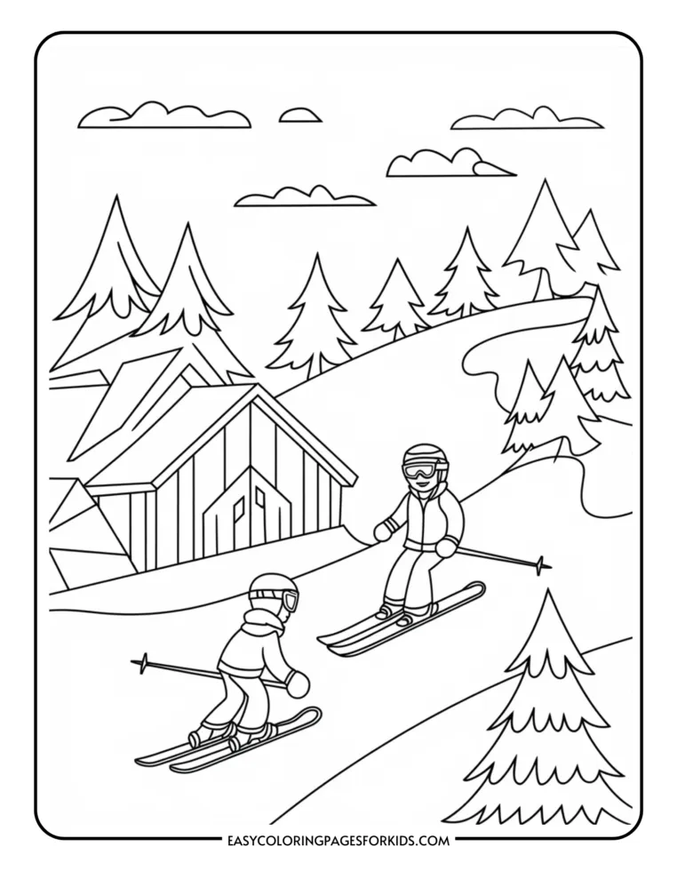 S 4 free printable pages easy coloring pages