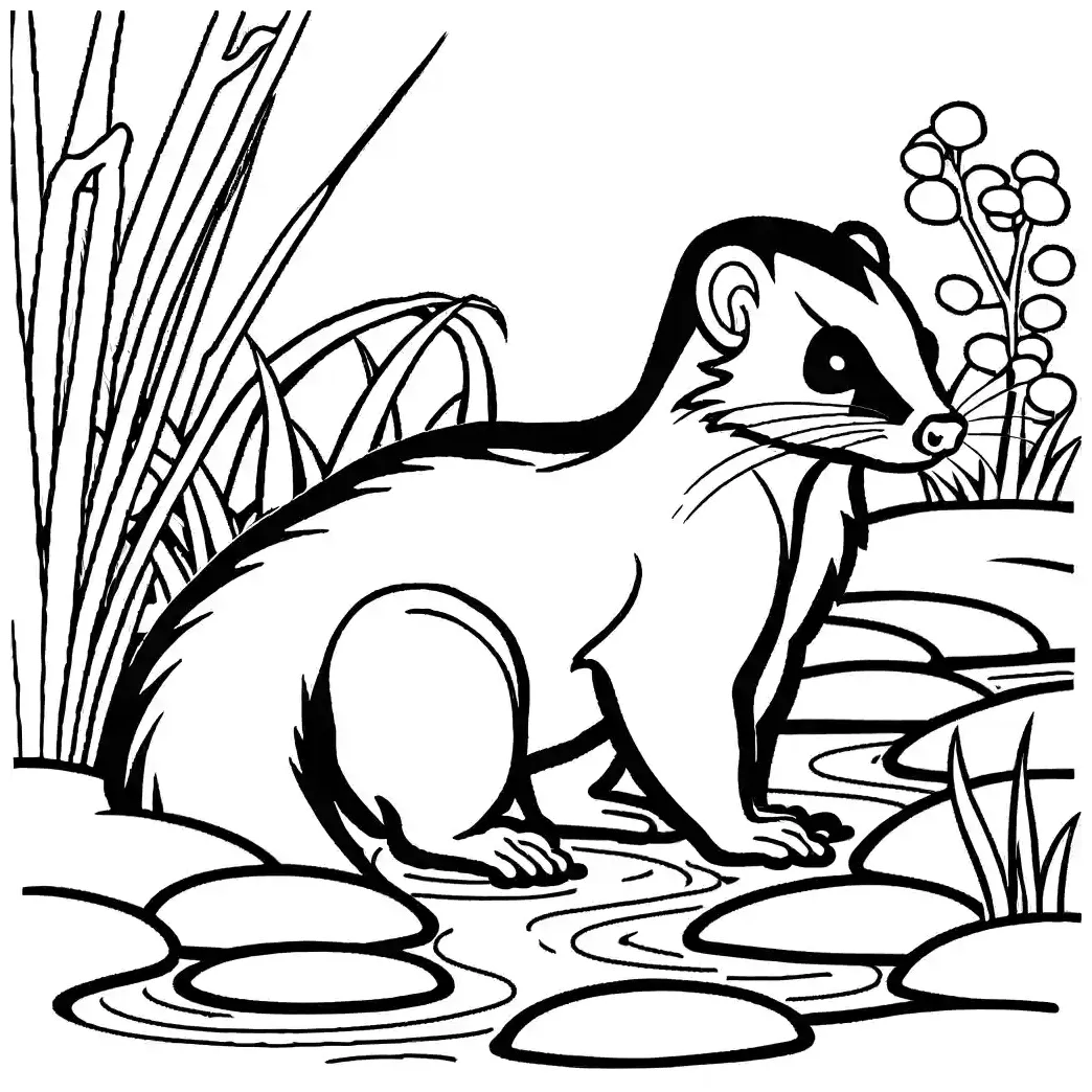Forest explorer lulu pages printable coloring page
