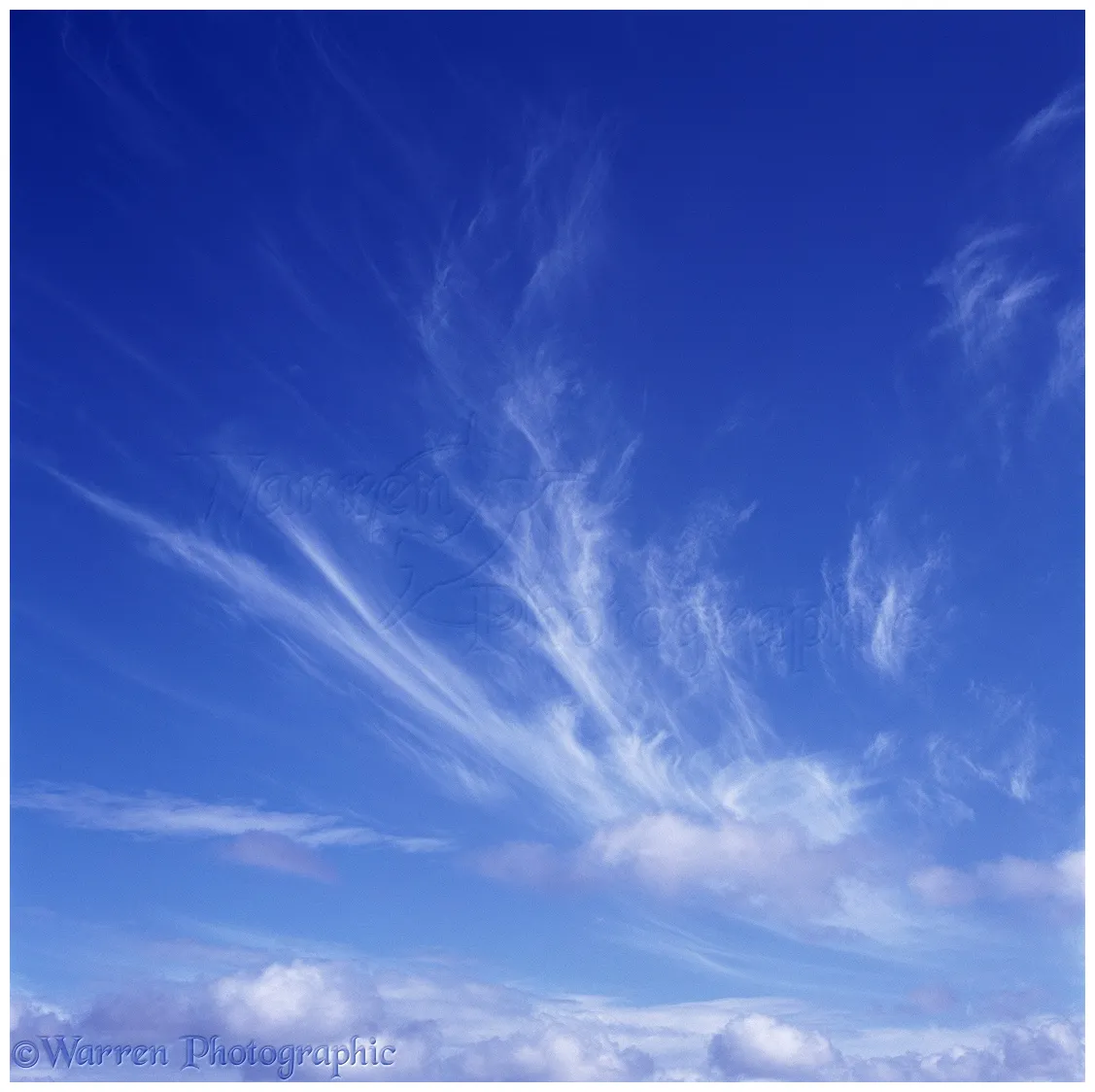 Blue sky with clouds wp00904