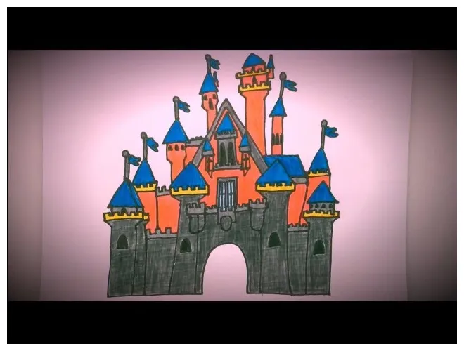 21 castles elegant coloring book