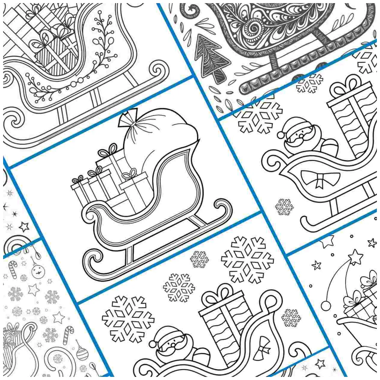 10 festive s my coloring spot