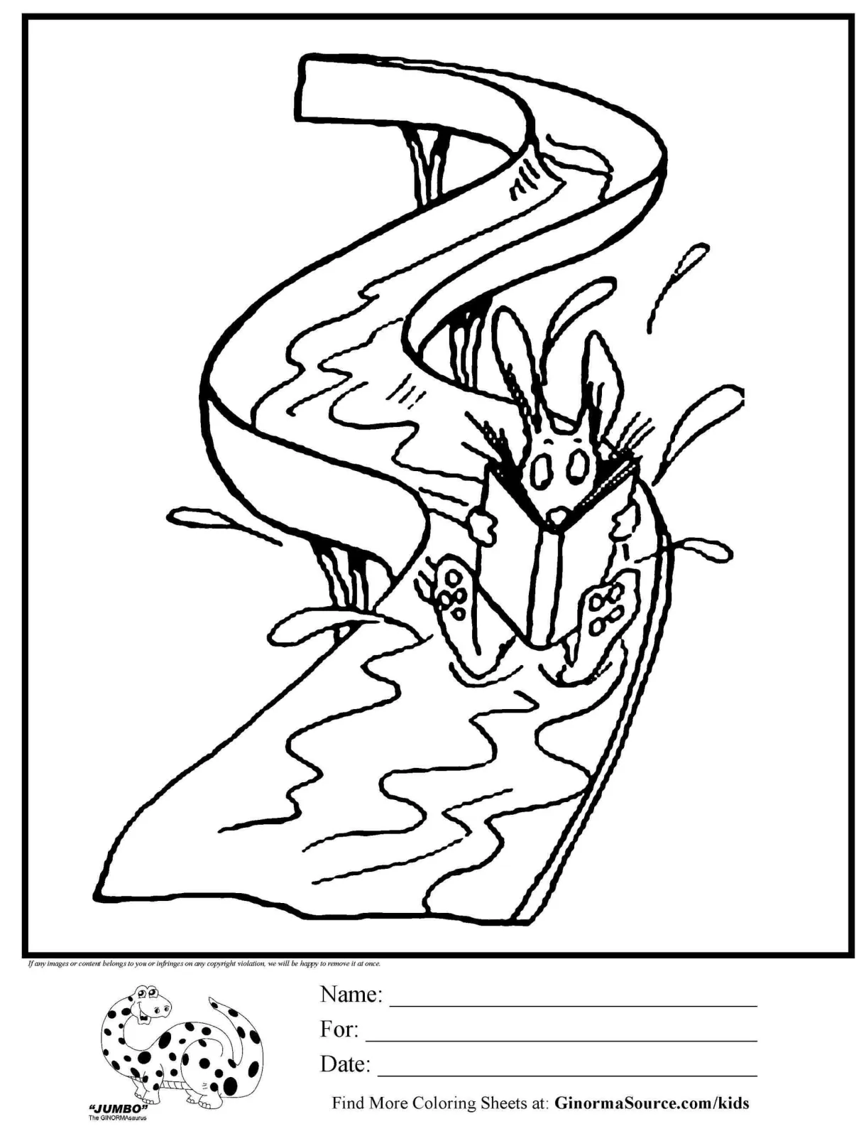 Slide Coloring Page at GetColorings.com | Free printable colorings