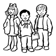 Children go down a slide coloring page free printable coloring pages