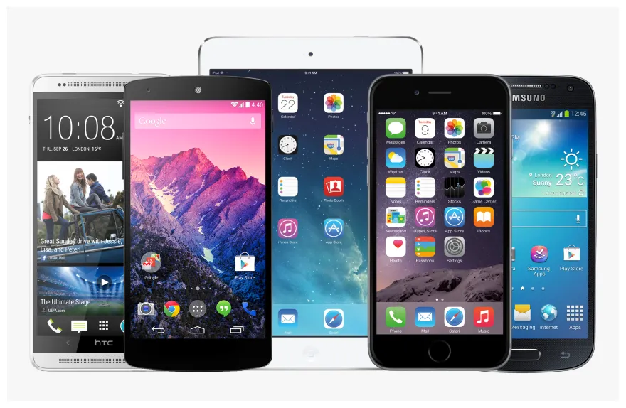 Cell Phones Png - Huawei Y7 Prime 2018 Vs Iphone Xr, Transparent Png