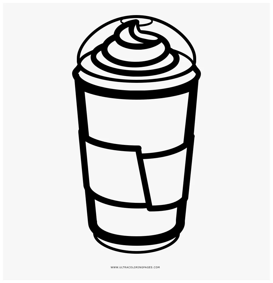 Smoothie Coloring Page , Free Transparent Clipart - ClipartKey