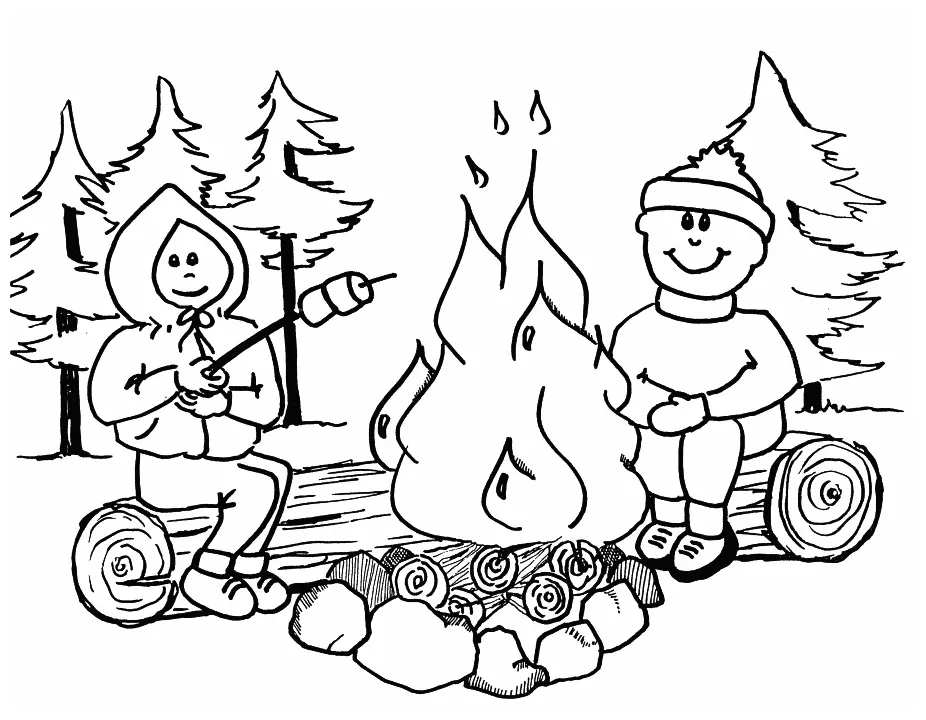 Smores coloring pages best coloring pages for kids