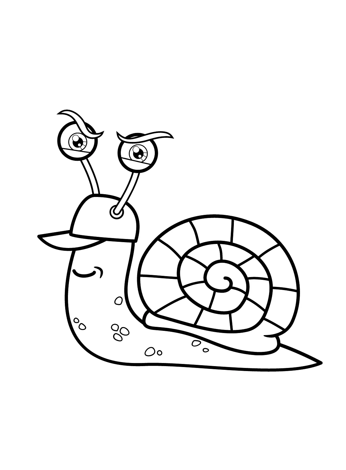 40 Snail Coloring Pages - ColoringPagesOnly.com