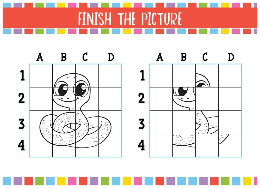 Page 3 snake coloring page vector art, icons, and graphics for free