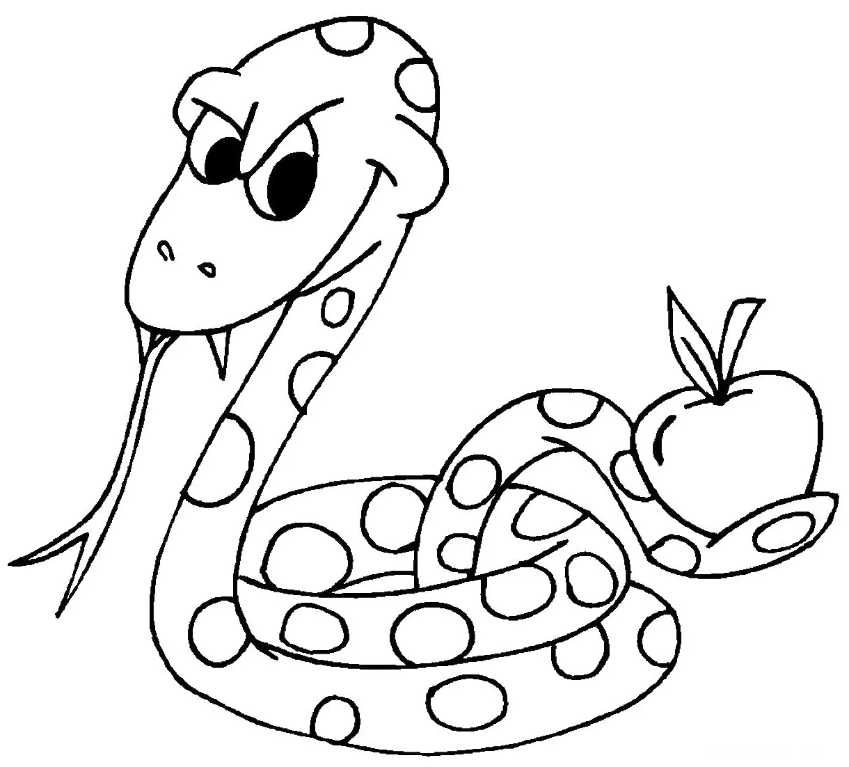 Snake Coloring Pages