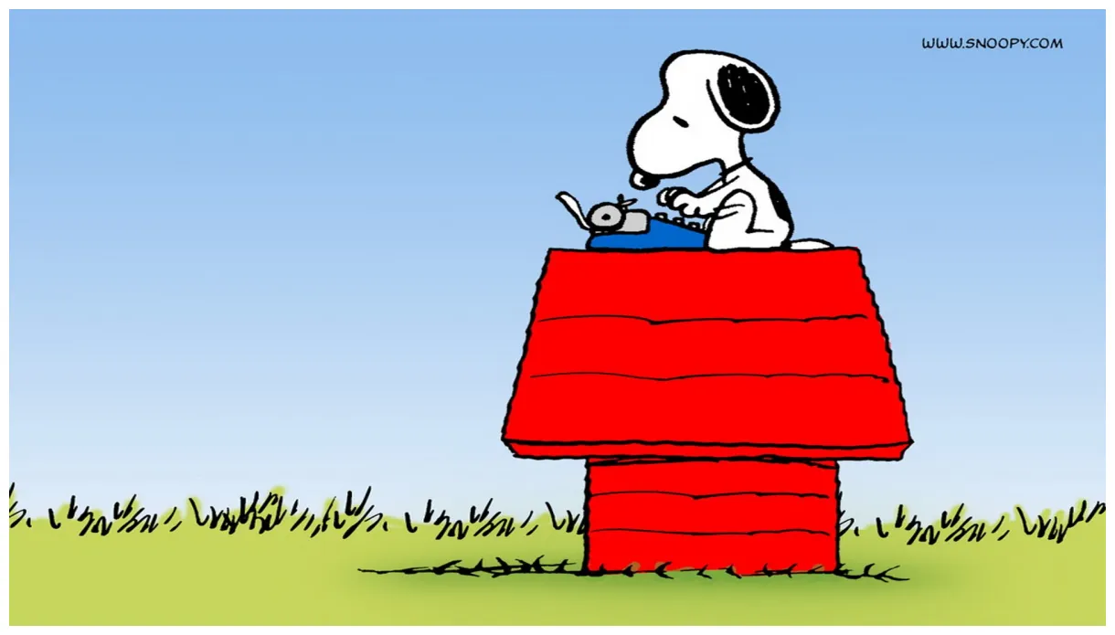 Snoopy peanuts comic