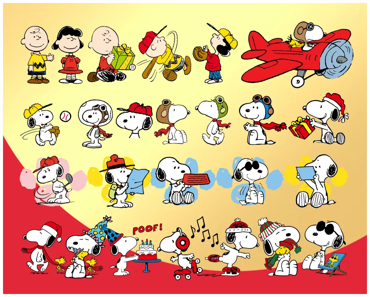 Snoopy peanuts svg bundle cartoonpng