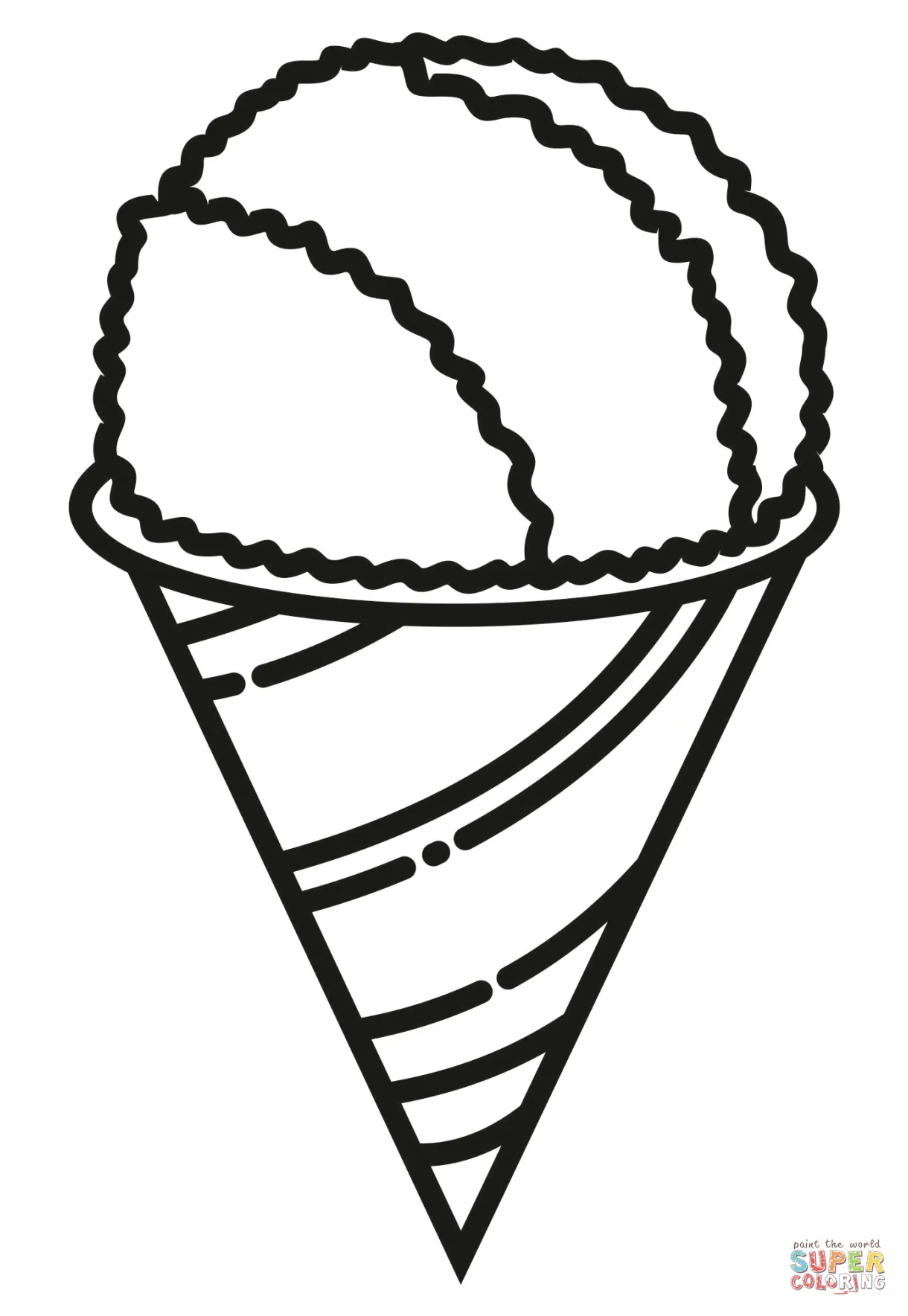 Snow cone coloring pages [2025]