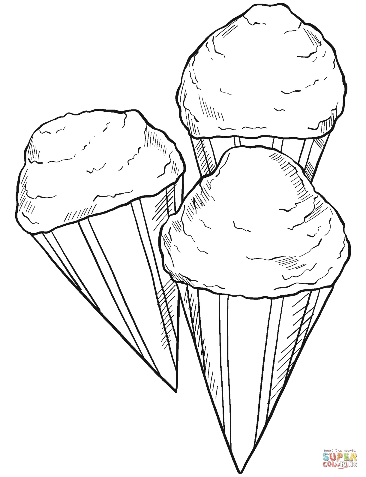 Snow cone coloring pages [2025]