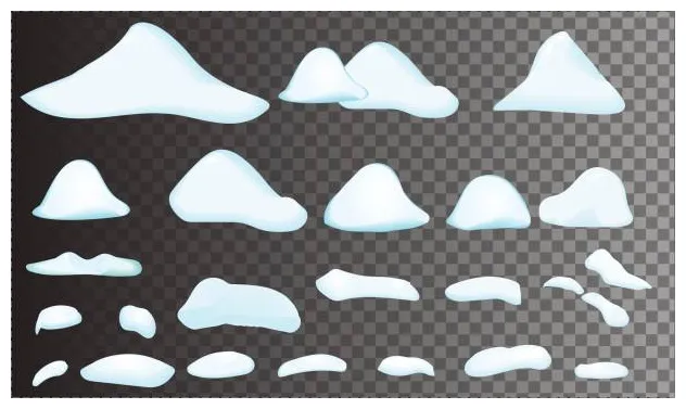 Snow drift clip art, vector s & illustrations istock