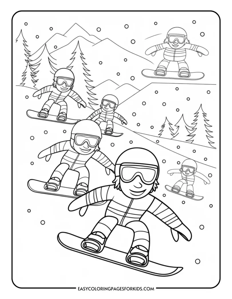 S 6 free printable pages easy coloring
