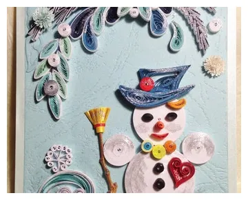 Snowman card etsy