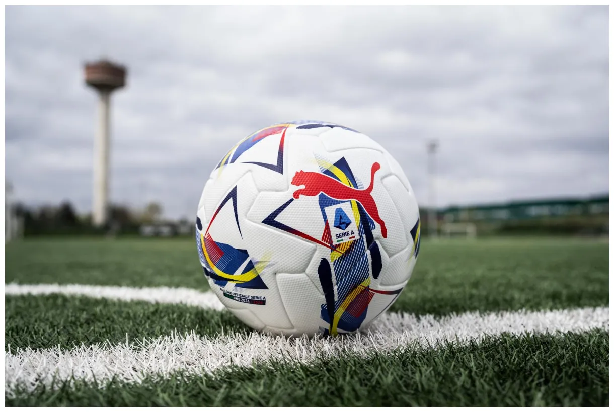 Serie a, ecco il nuovo pallone le immagini di orbita 2024/25 fc