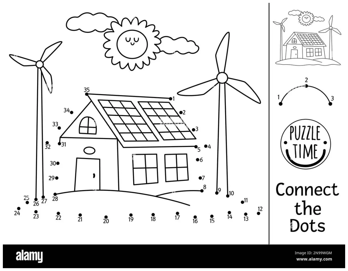 Solar Panel Coloring Pages [2025]
