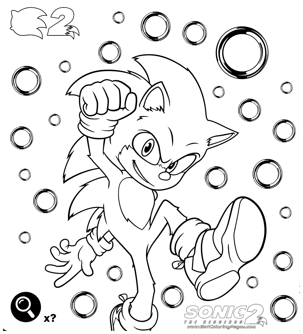 Sonic And The Secret Rings Coloring Pages Coloring Pages