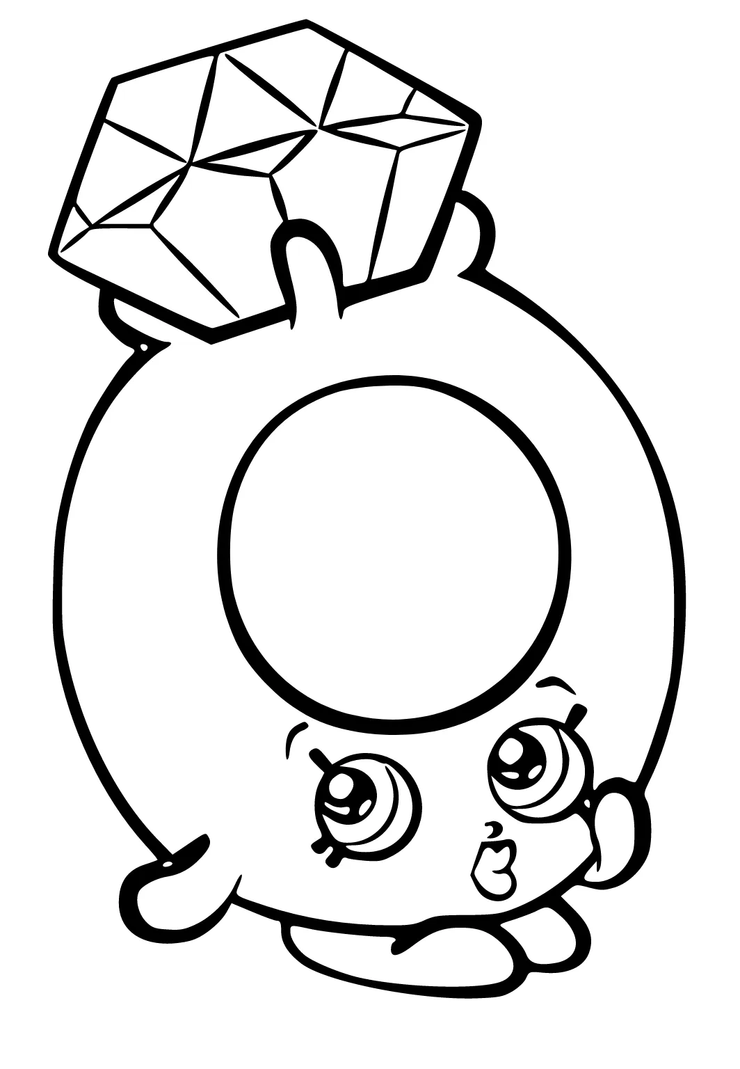 Ring Coloring Page