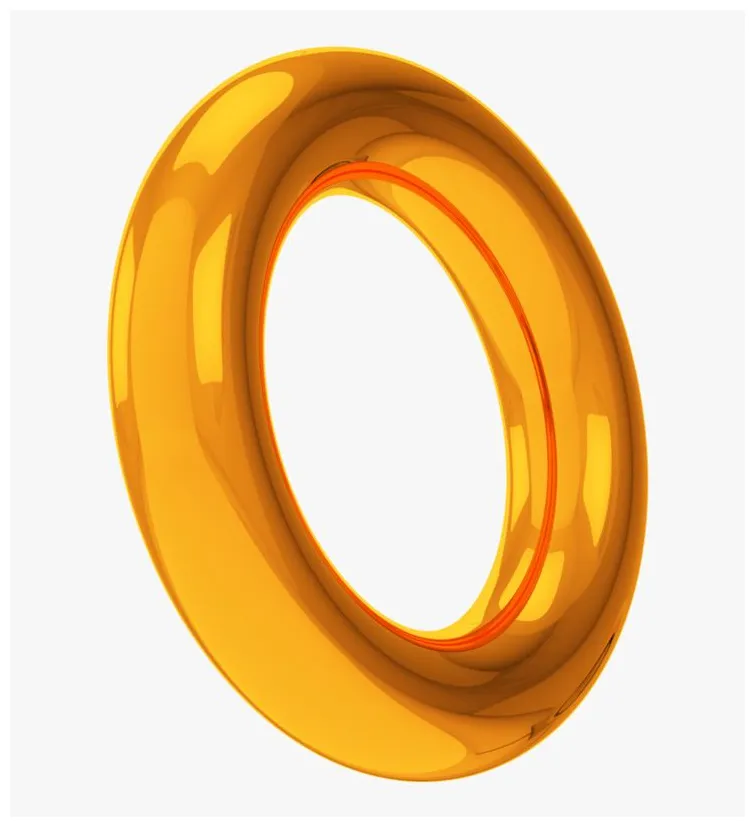 Sonic Ring Clipart - Transparent PNG