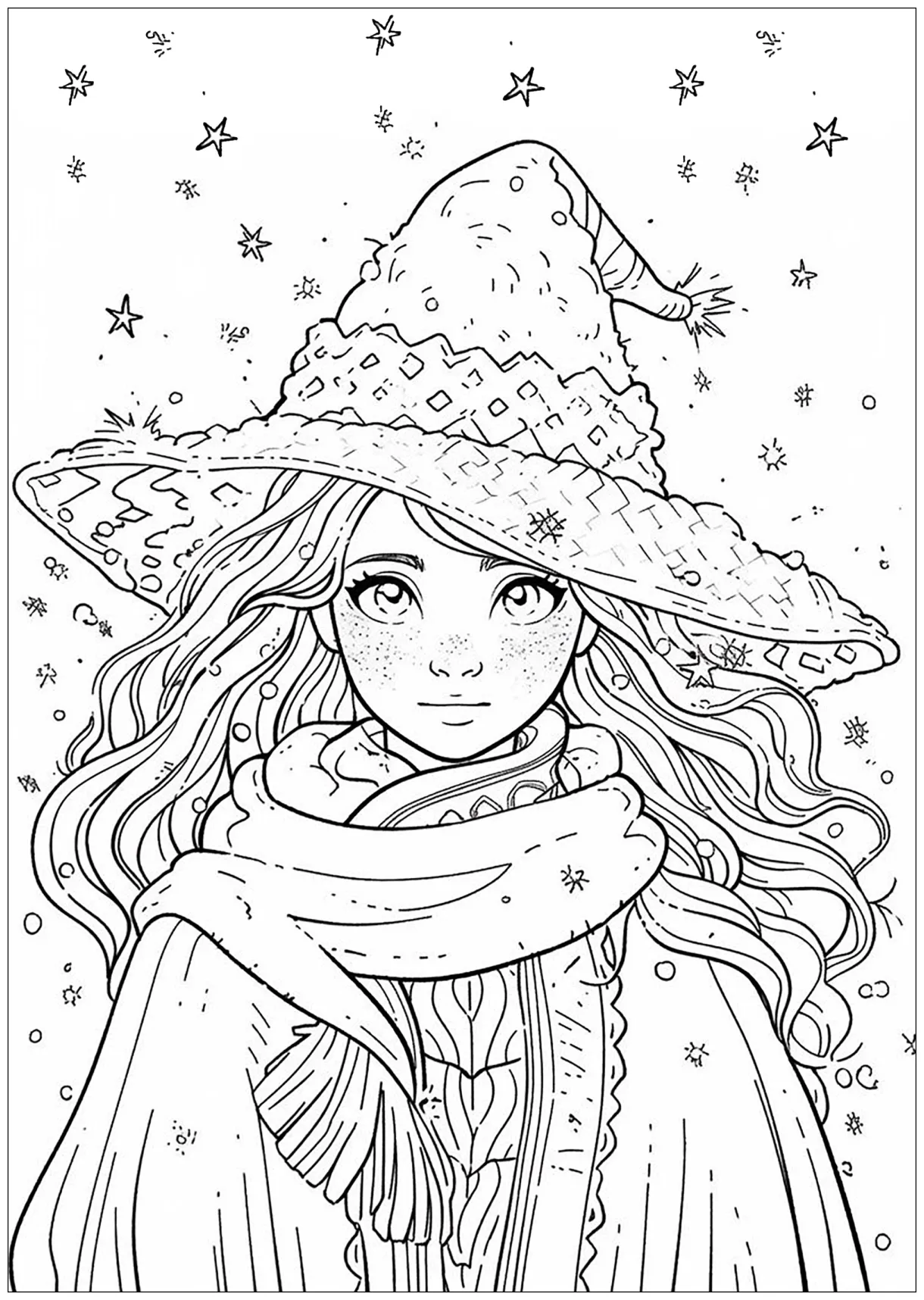 Sorceress Coloring Pages [2025]