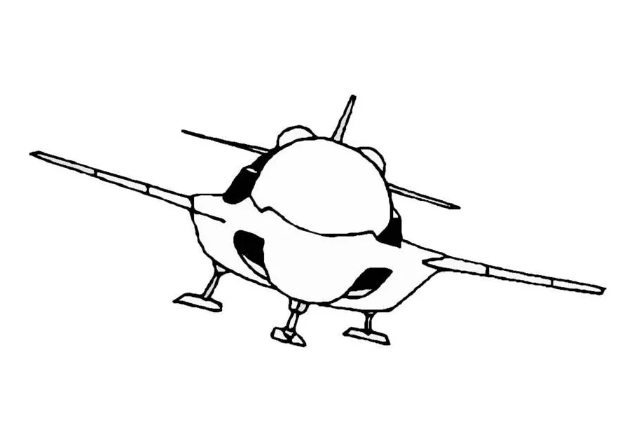 Coloring page space shuttle free printables img 8855