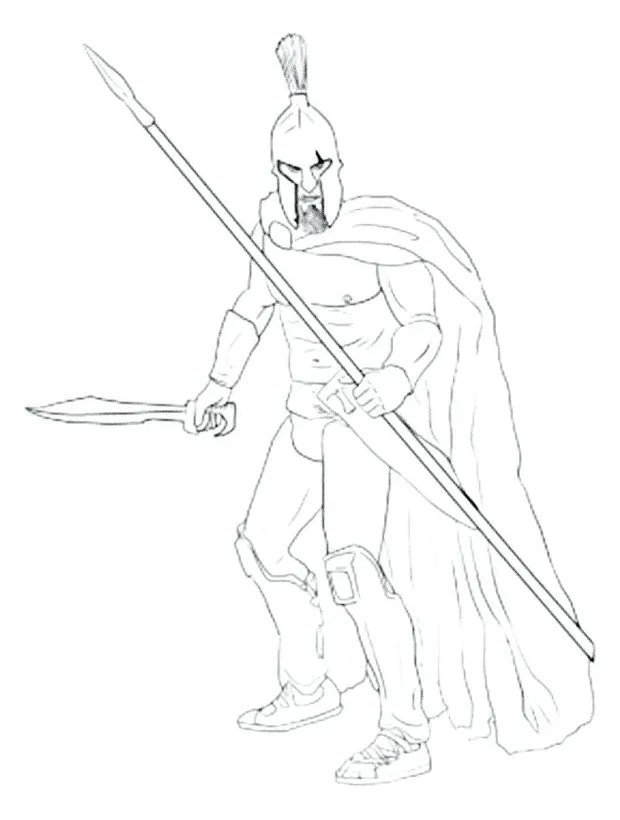 Spartan coloring pages at getcolorings free printable colorings
