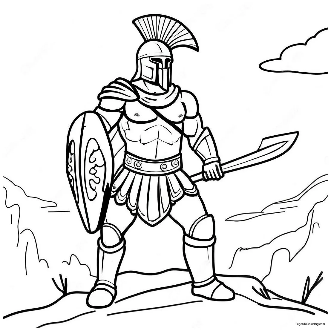 Fearless 23614-19121 printable coloring page