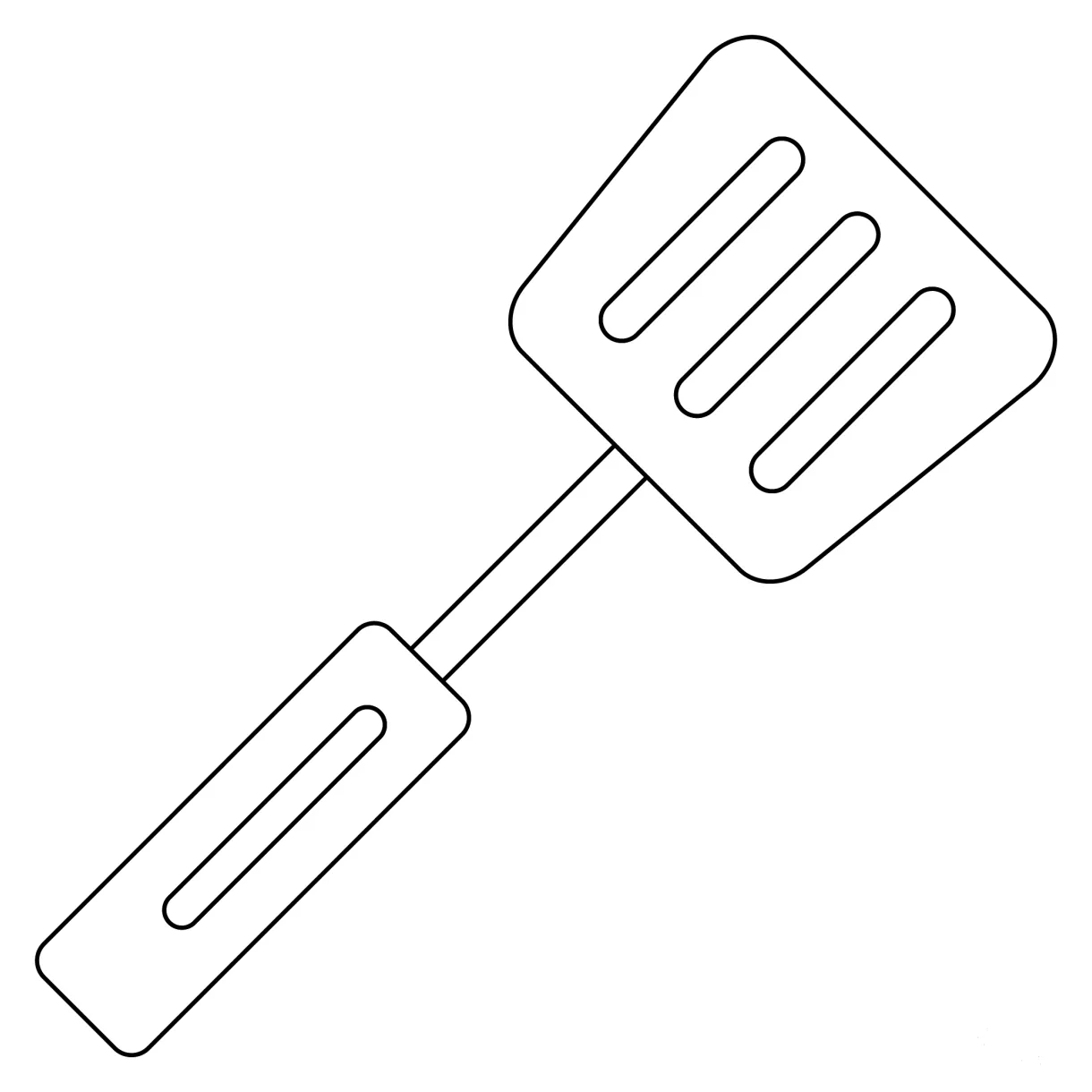 Spatula coloring page colouringpages