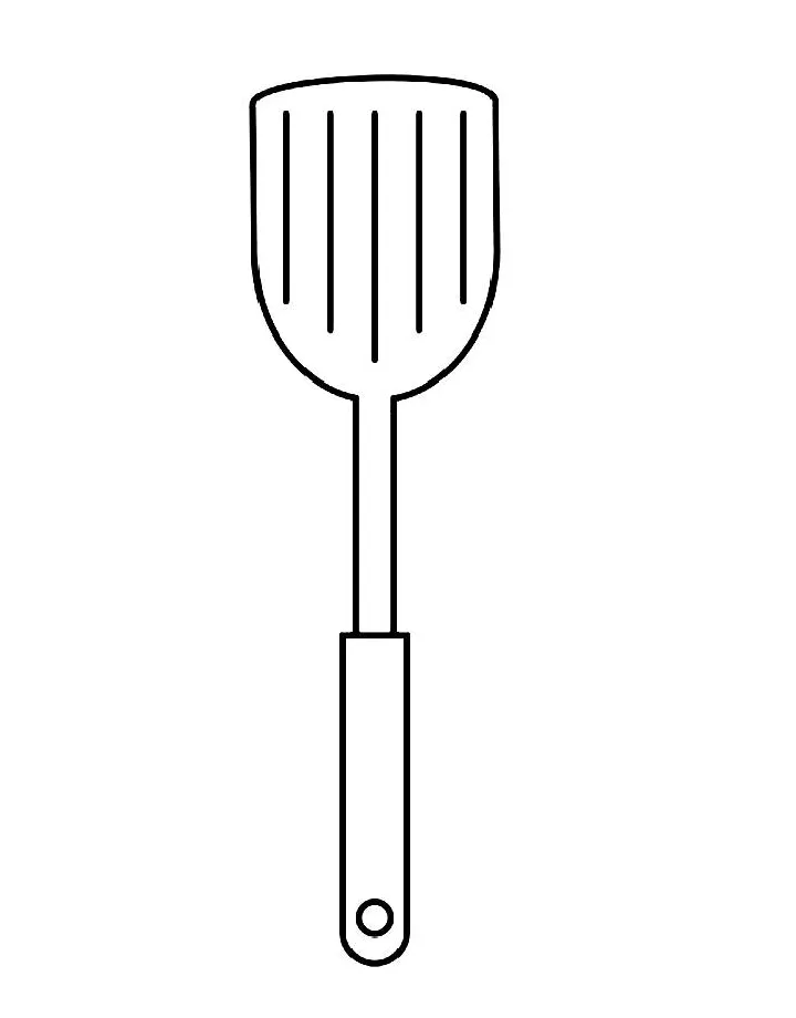 Spatula coloring page | Coloring pages, Color, Spatula