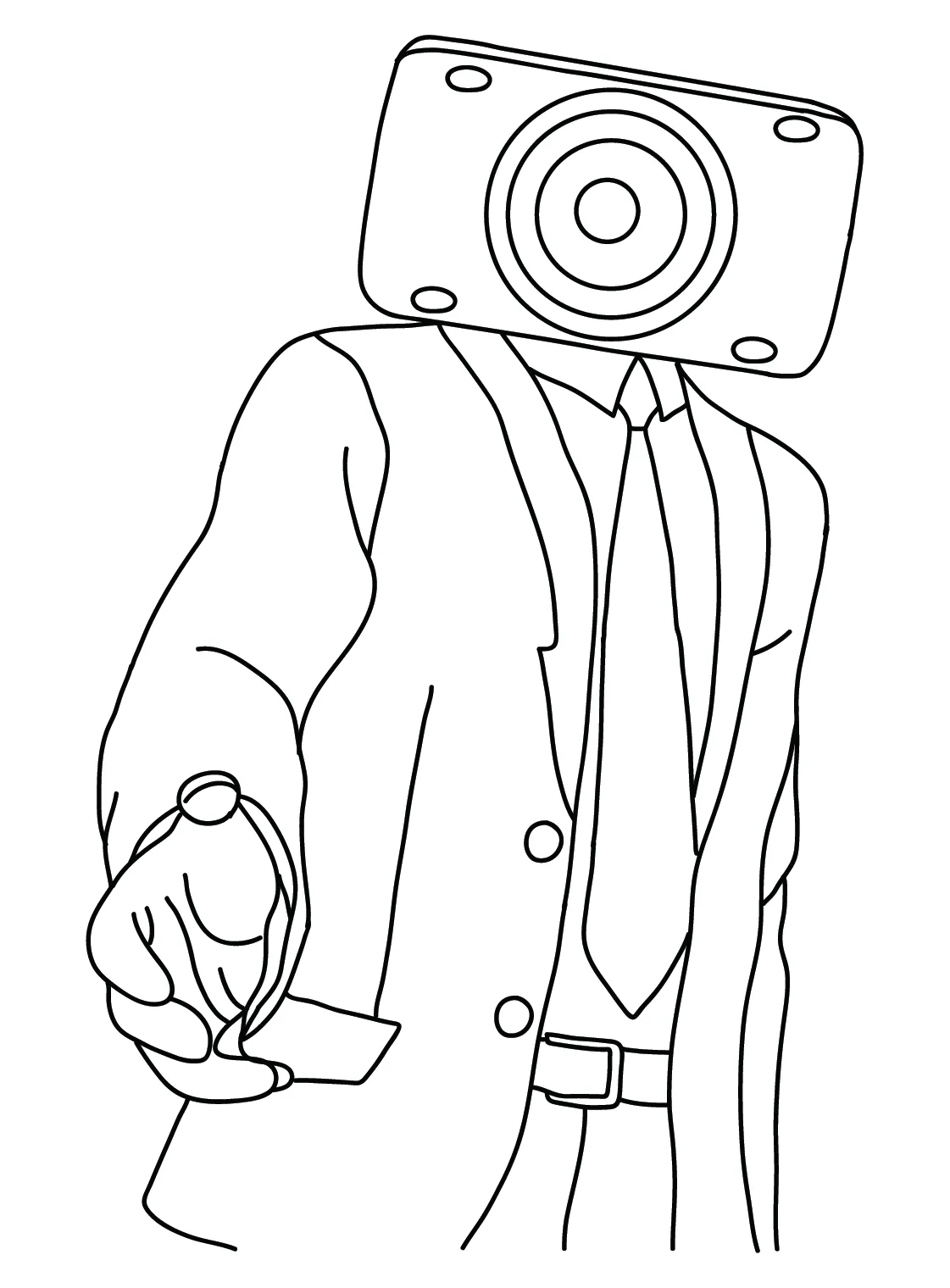 20+ speakerman coloring pages free printable pdf & online coloring