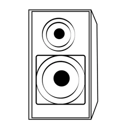 Speaker Coloring Pages for Kids - Download Speaker printable coloring