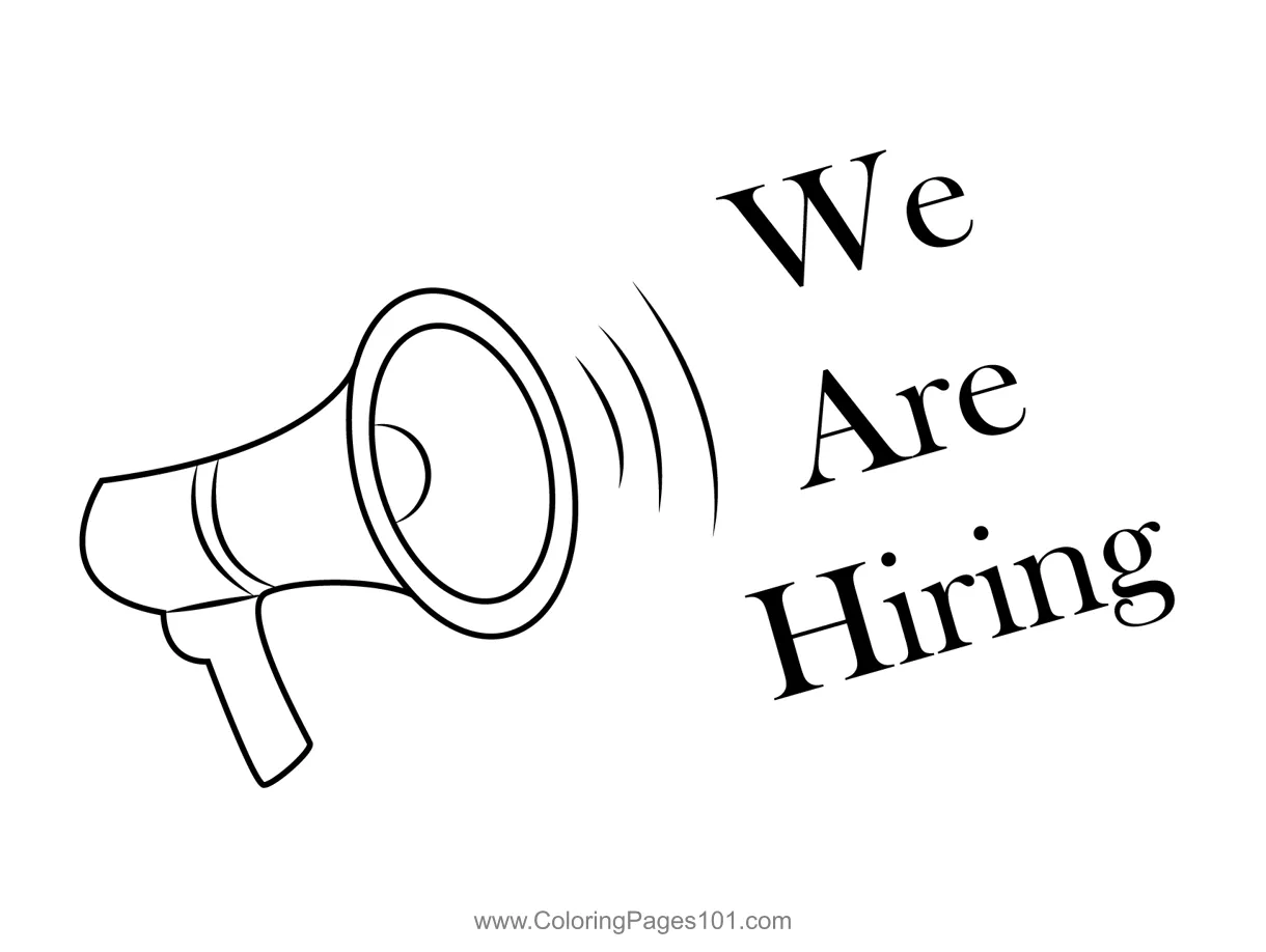 Speaker With Sound Waves Coloring Page for Kids - Free Home Appliances