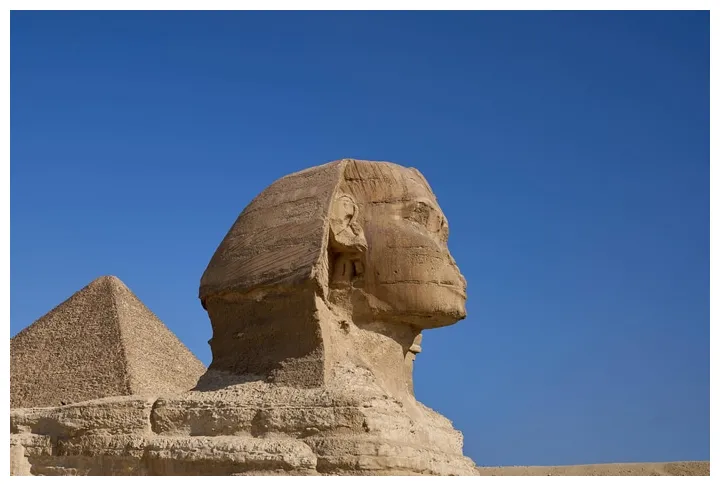 Dawn, egypt, sculpture, sphinx of giza, world heritage site, sphinx