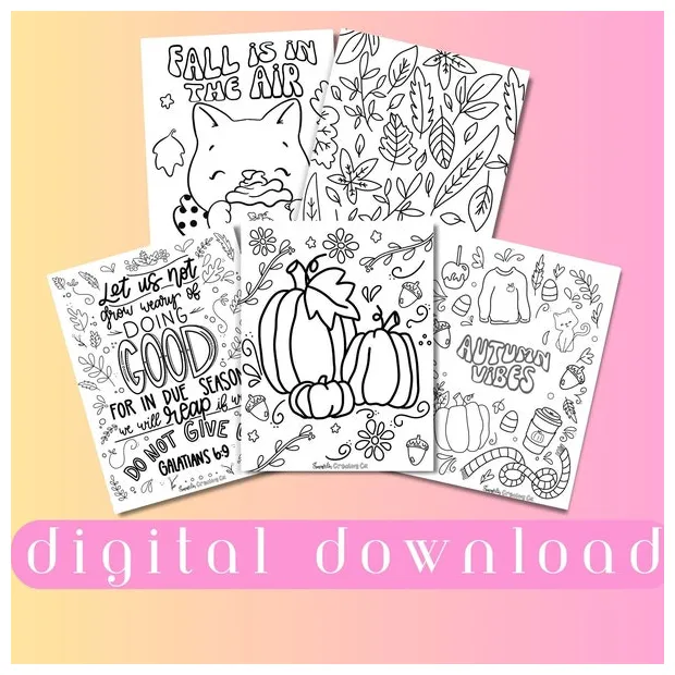 Spice coloring page etsy