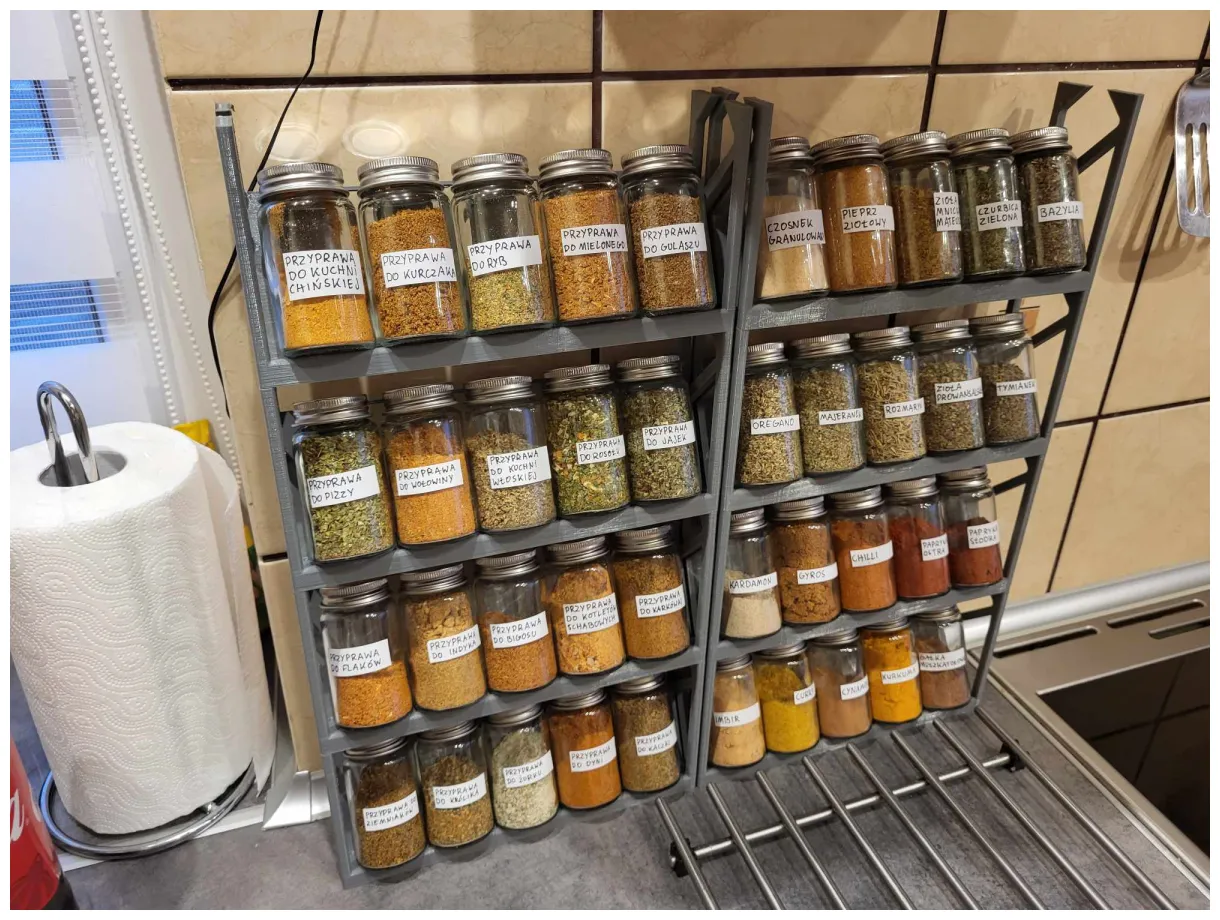 Spice Rack by Ocelotzlasu | Download free STL model | Printables.com