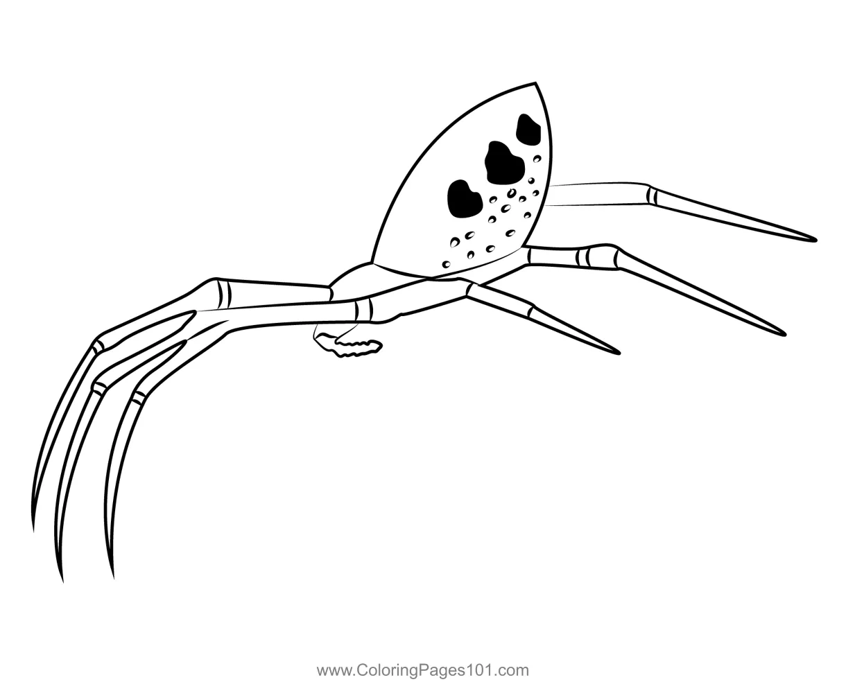 Garden for kids free spiders printable