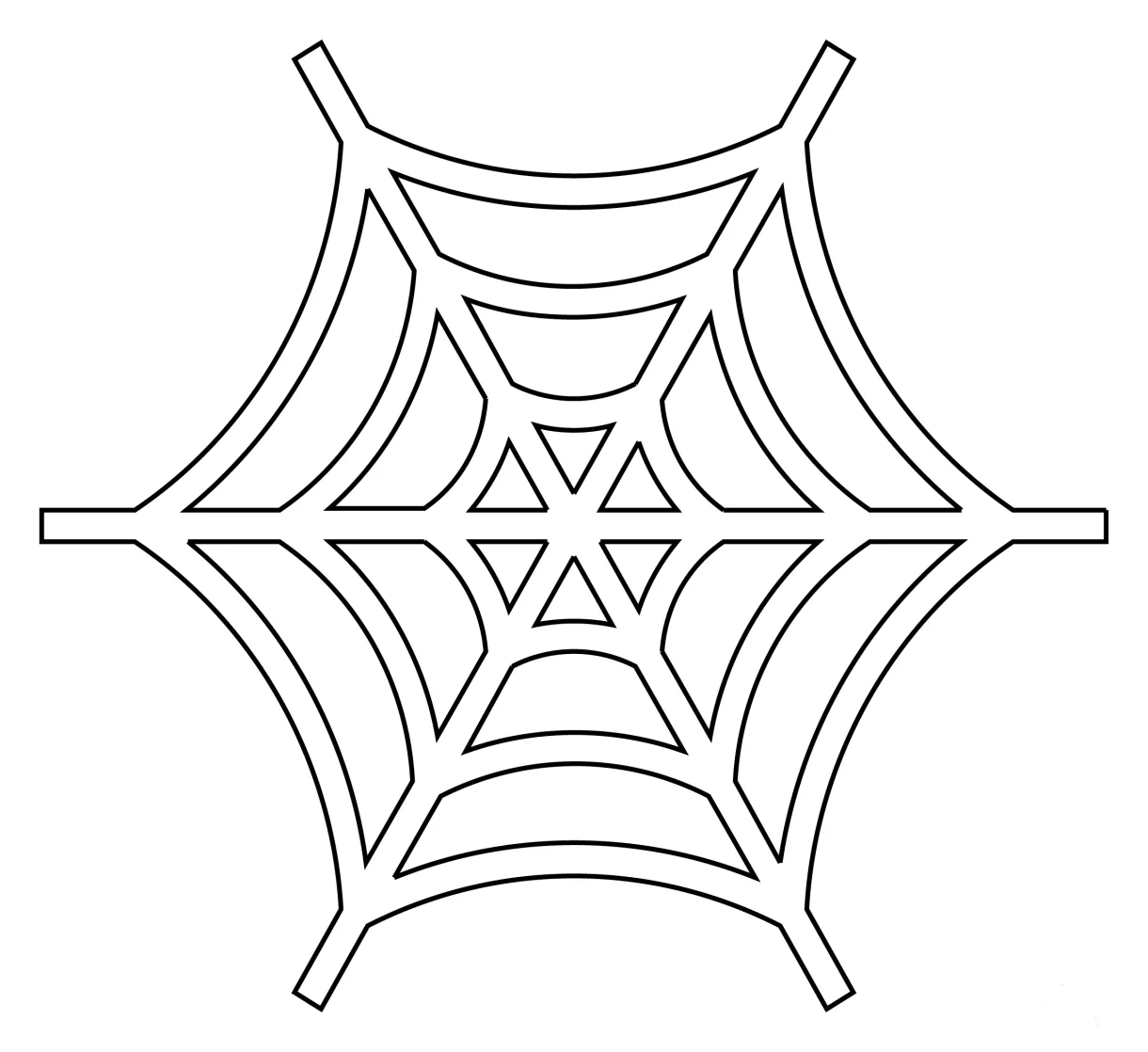 Spider web coloring page colouringpages printable coloring page