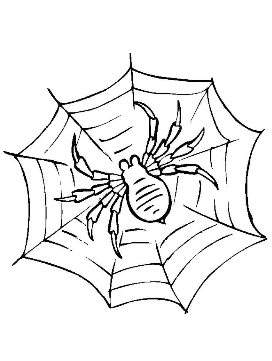 Simple printable coloring page