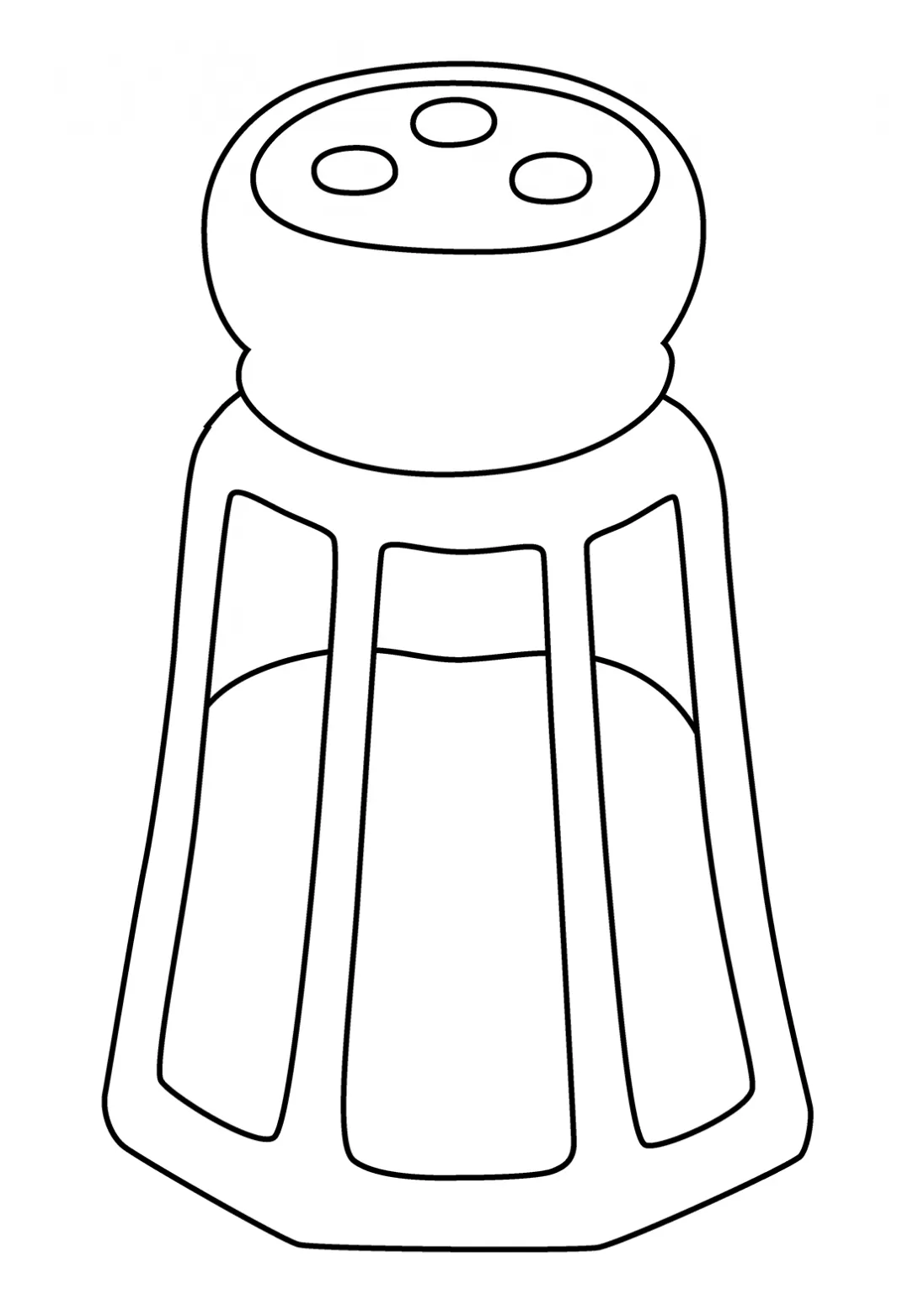 Salt emoji coloring page colouringpages