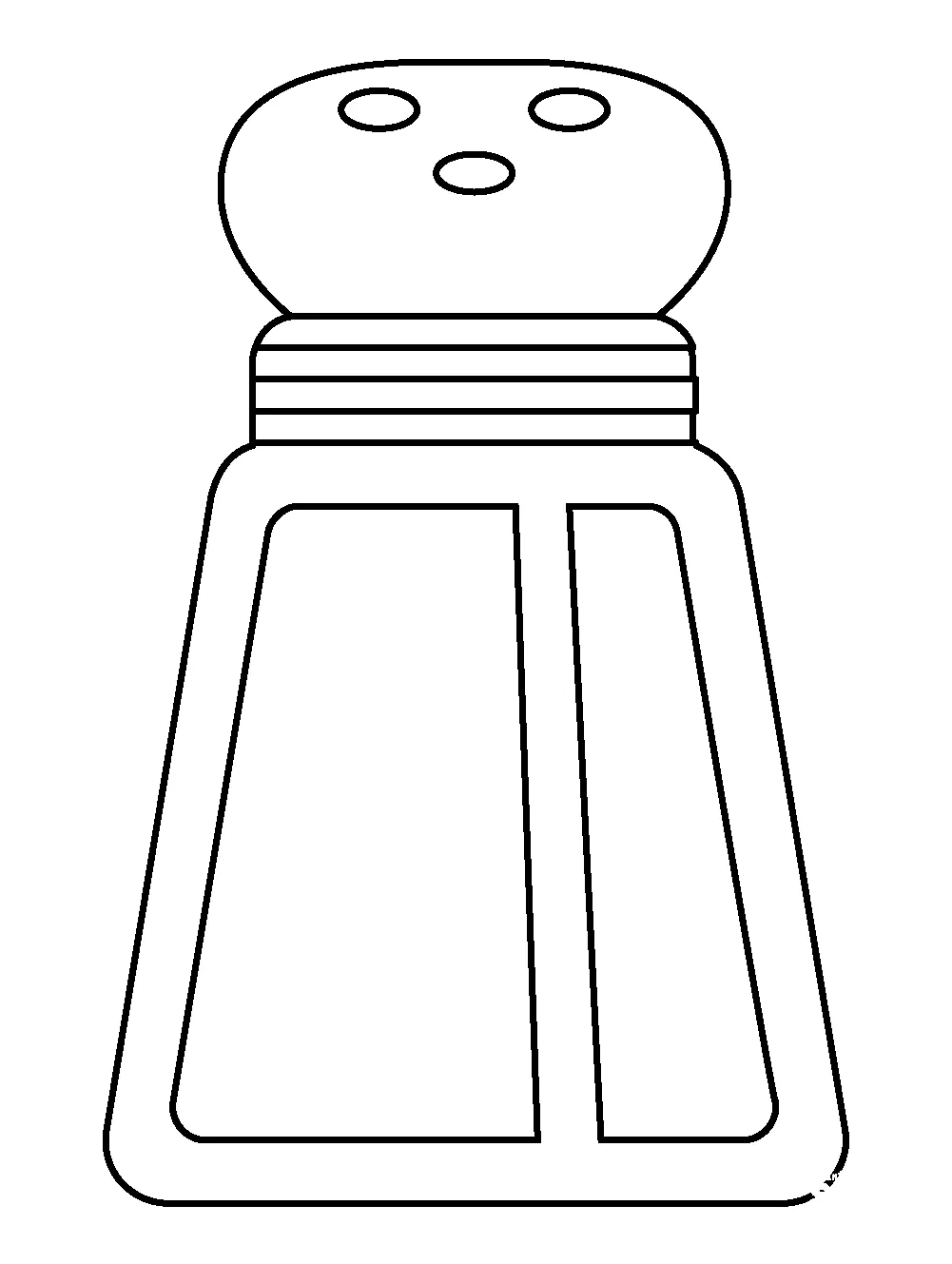 Salt Emoji coloring page - ColouringPages