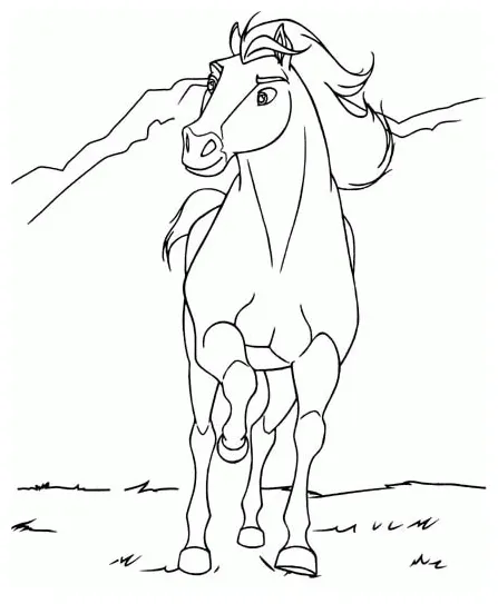 Spirit Coloring Pages