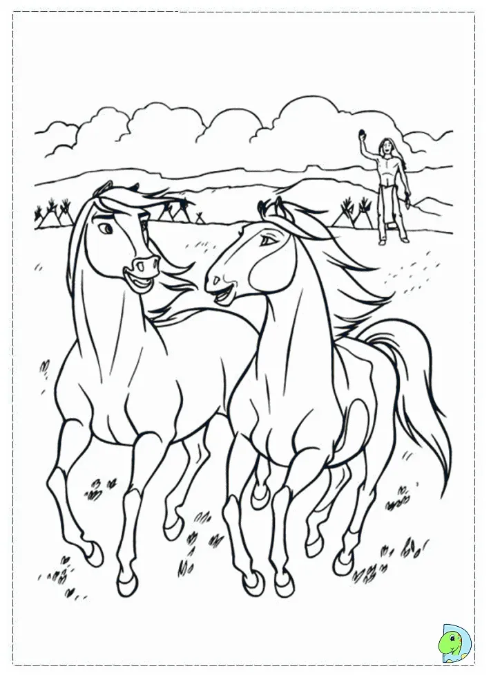 Spirit Coloring Page - Coloring Home