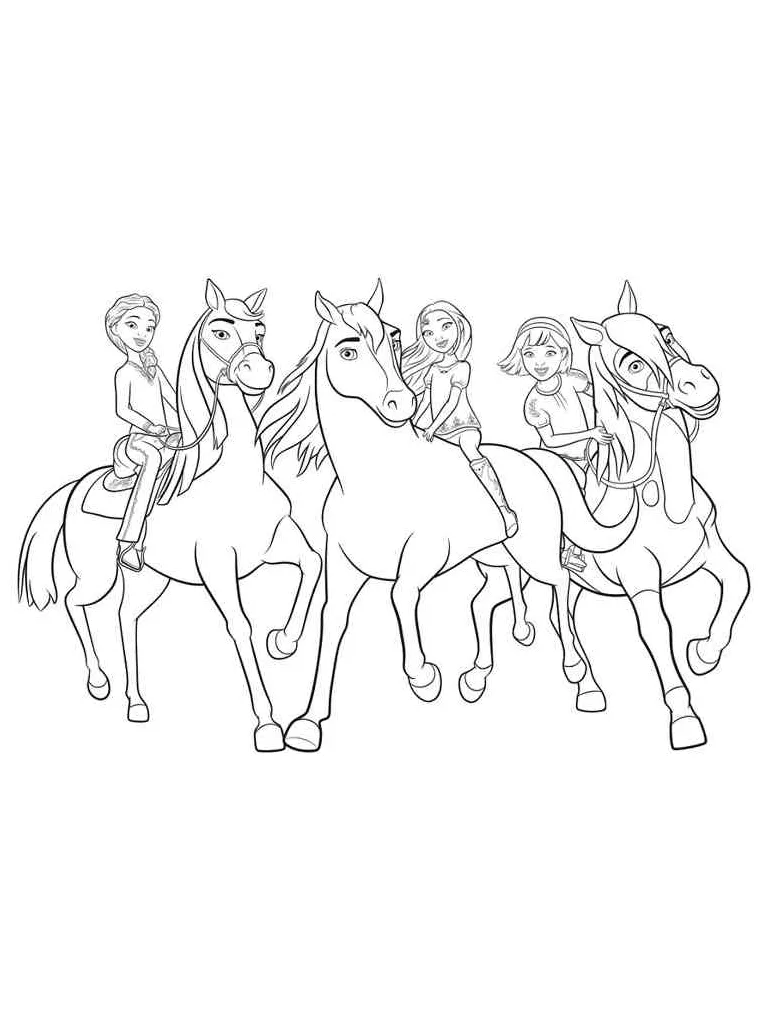 Spirit coloring pages