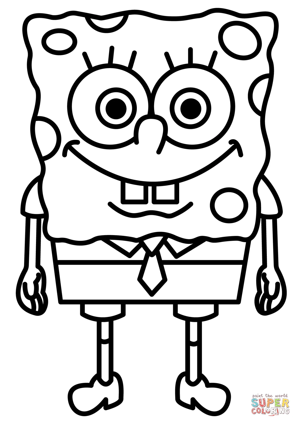 Spongebob coloring pages for you